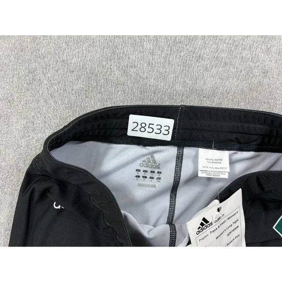 NWT Miami Hurricanes Track & Field Long Tights (Women's Medium) Black - Picture 5 of 12